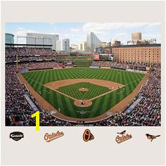 Baltimore Orioles Oriole Park at Camden Yards Stadium Mural Fathead Vinyl Wall Art Pbteen