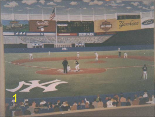 Lovely Yankees Stadium Mural Part 28