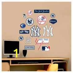 Yankees Wall Mural 17 Best Yankees Rooms Images
