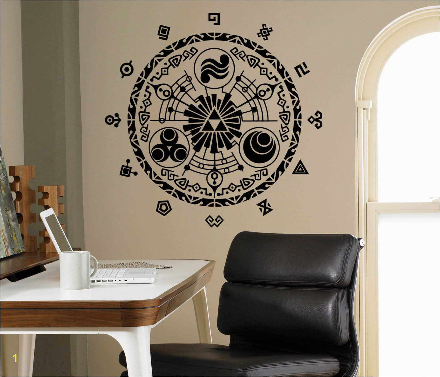 Legend of Zelda Wall Vinyl Decal Gate Time Wall Sticker Home Interior Bedroom Decor Kids