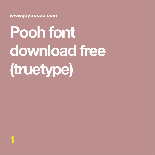 100 Acre Wood Wall Mural Pooh Font Free Truetype