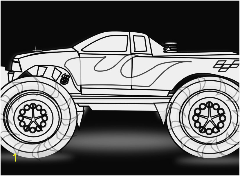 4 Wheeler Coloring Pages Camper Coloring Pages Concept Startling Trucks to Color