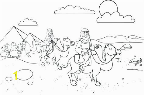 abraham and sarah coloring page isaac pages