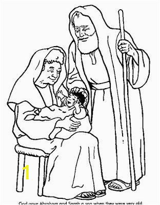 Abraham Sarah and isaac Coloring Page Image Result for Baby isaac Bible Craft