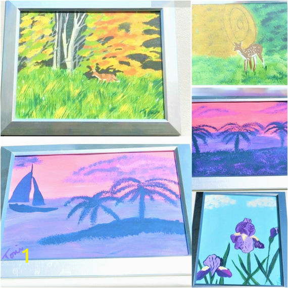 Acrylic Paint Wall Murals Animal Painting Beach Painting Elegant Wall Decor Trending Art Modern Wall Art Flower Painting Iris Painting Sailboat Painting