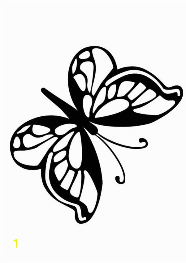 Adult Coloring Page butterfly Scherenschnitt Schmetterling Vorlage Schön butterfly