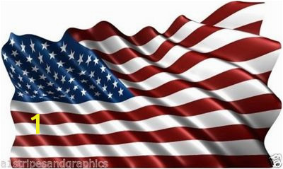 American Flag Wall Mural 36×60 American Flag Graphic Decal ford Trucks