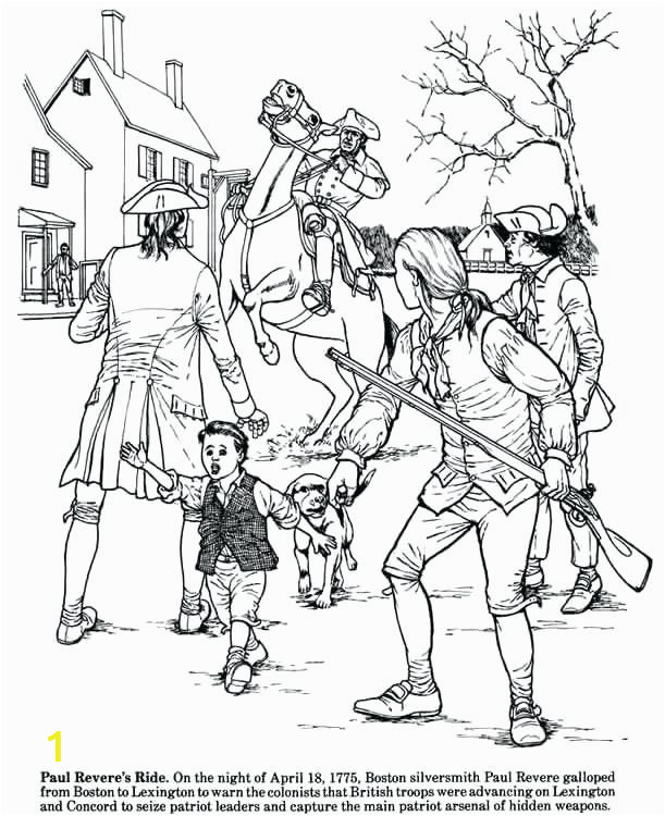 American Revolutionary War Coloring Pages | divyajanani.org