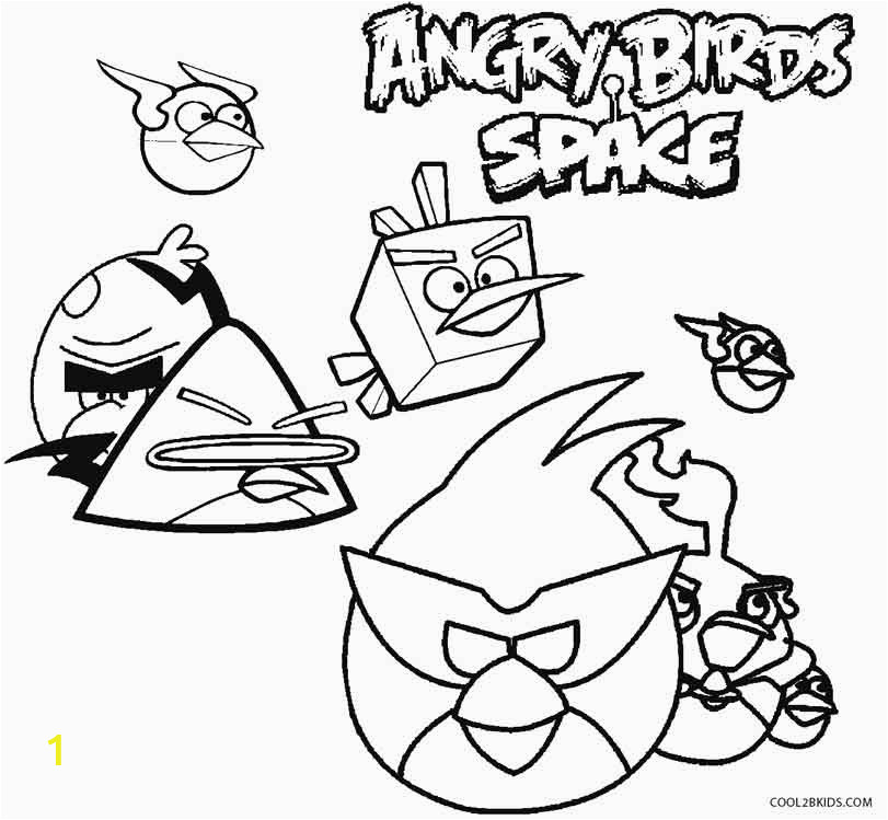 Angry Birds Space Free Coloring Pages Birds Coloring Unity