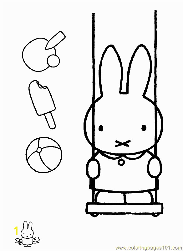 miffy coloring page 02
