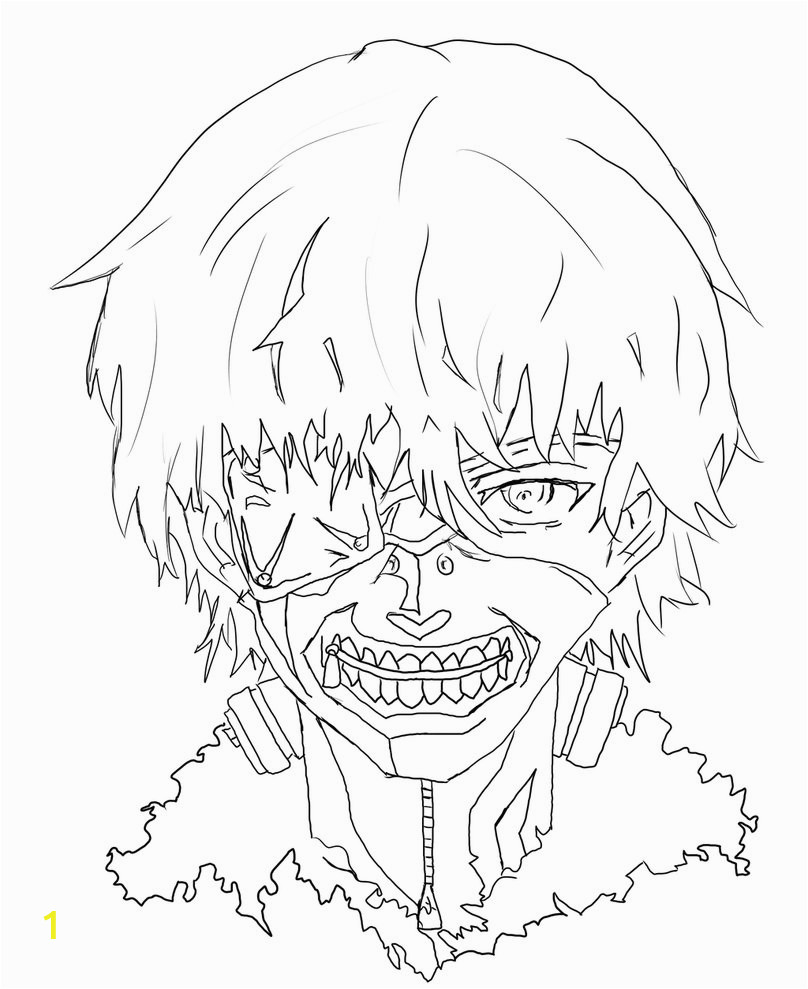 Anime Coloring Pages tokyo Ghoul Anime Manga tokyo Ghoul Coloring Pages Printable Diglee