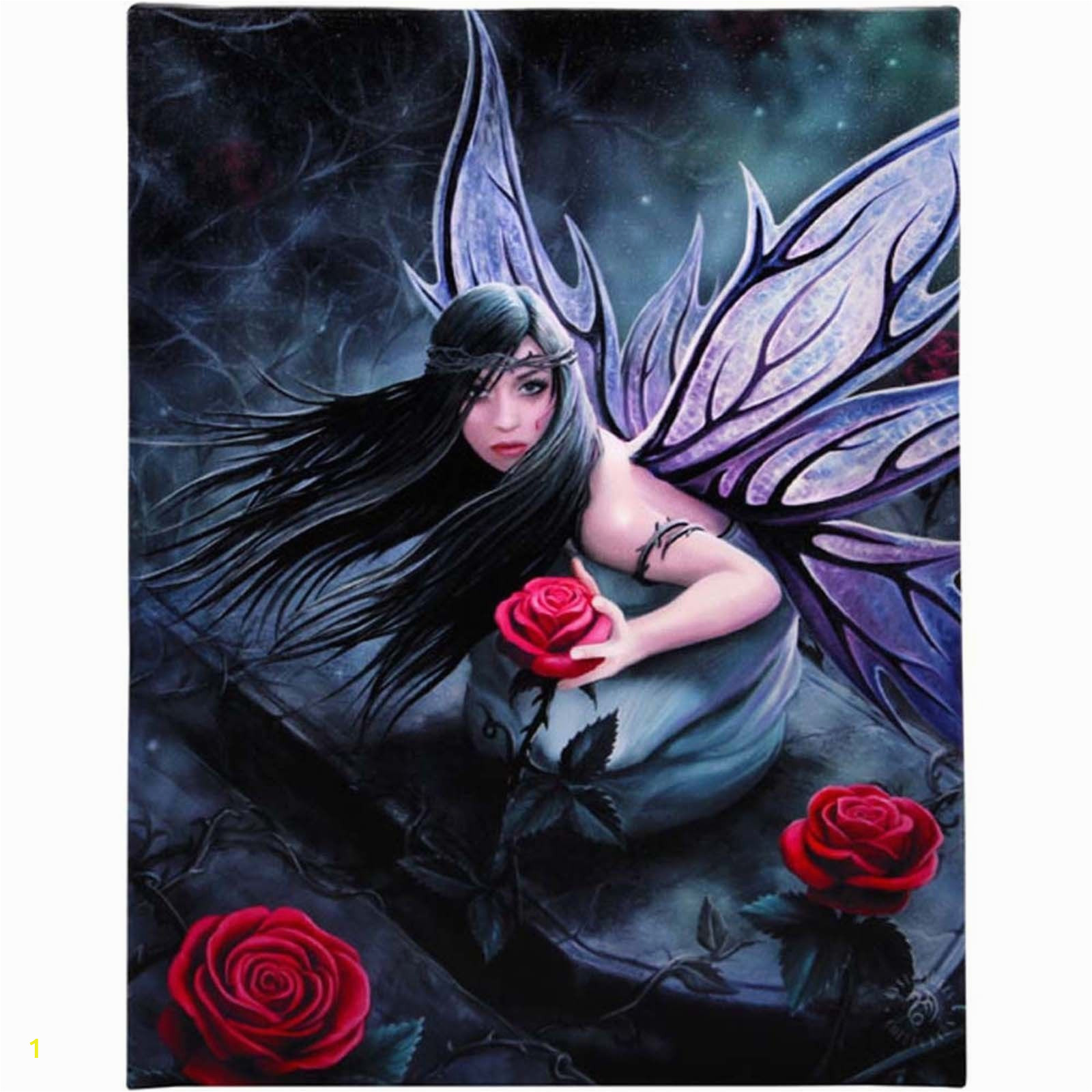 Anne Stokes Wall Murals Rose Fairy Anne Stokes Wall Plaque Red Gothic Fantasy Art