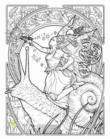 Art Nouveau Coloring Pages Art Deco Coloring Book Google Search