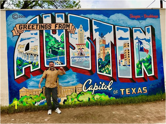 Austin Mural Wall Location Greetings From Austin Mural Aktuelle 2020 Lohnt Es Sich