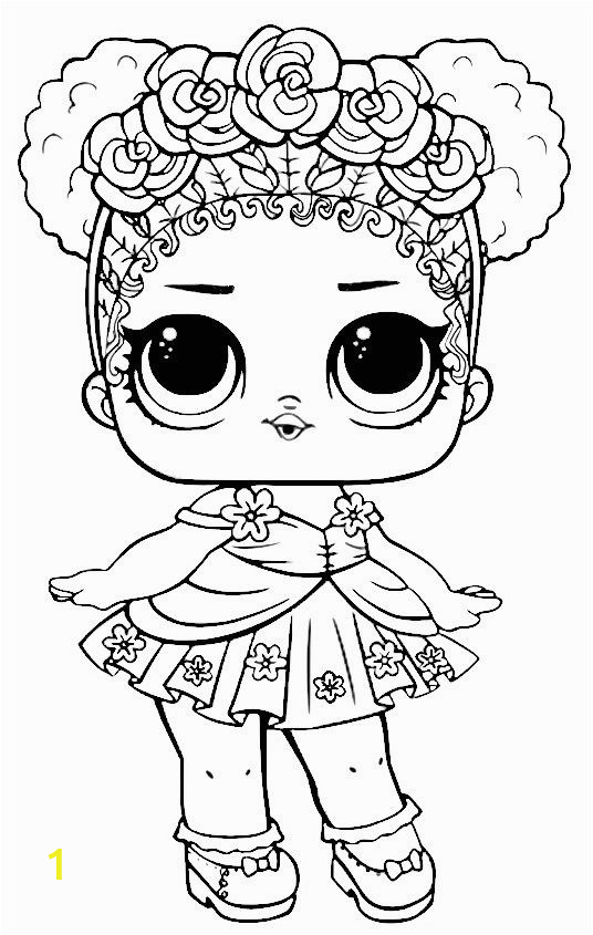Printable LOL Dolls Coloring Pages