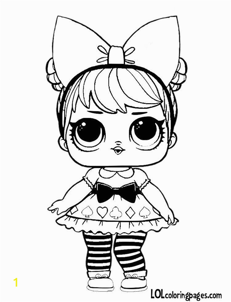Baby Cat Lol Doll Coloring Page Related Image