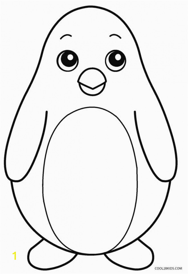 baby penguin coloring pages