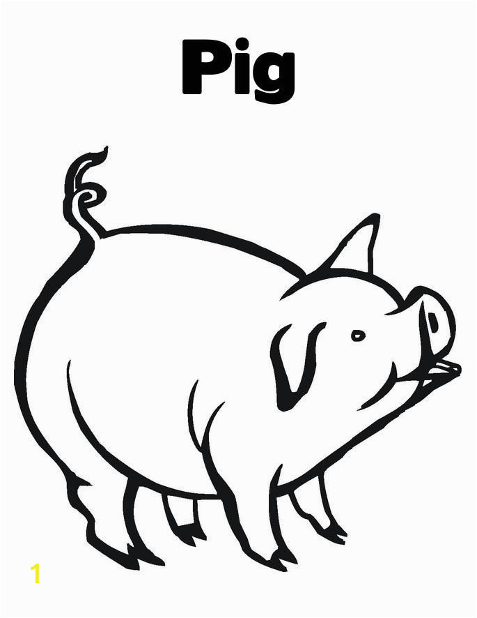 Baby Pig Coloring Pages Free Printable Pig Coloring Pages for Kids