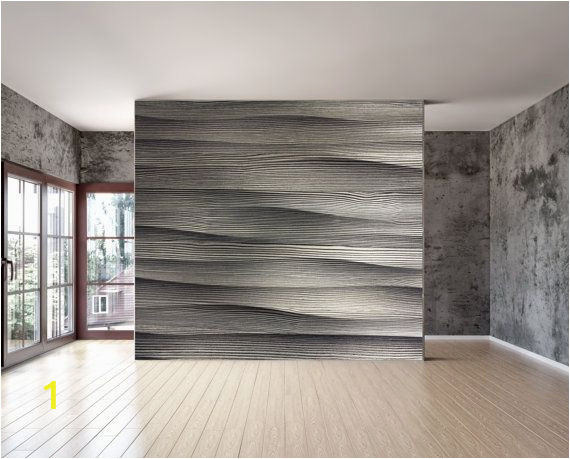 Back to the Wall Murals Wave Stone Wall Mural is A Repositionable Peel & Stick