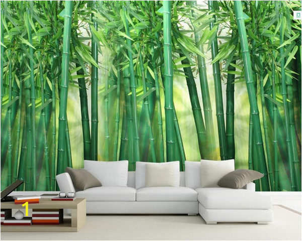 Bamboo forest Wall Mural Custom Wallpaper Bamboo forest Art Wall Painting Living Room Tv Background Mural Home Decor 3d Wallpaper for Wallpaper for