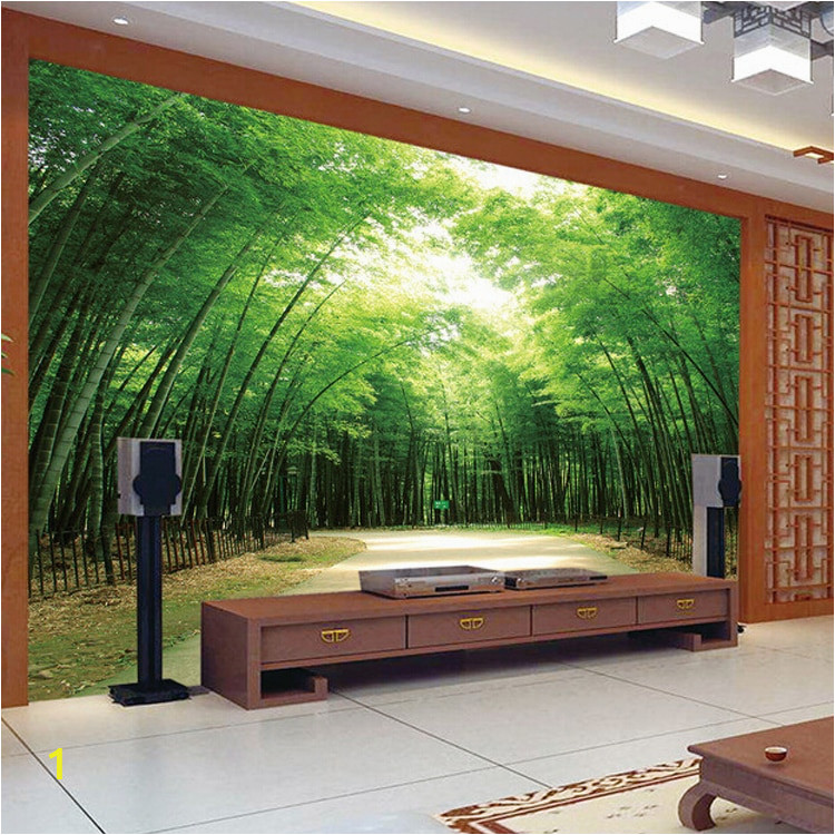 Hot Selling bamboo design 3d wall murals home decor wallpaper beautiful bamboo design wallpaper