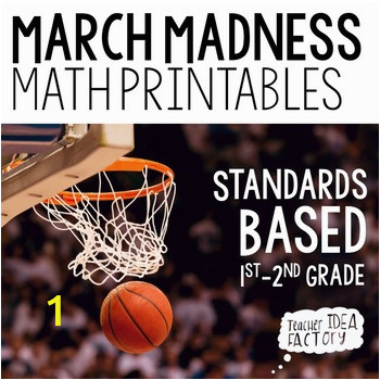 Basketball Scoreboard Wall Mural March Madness Math Printables