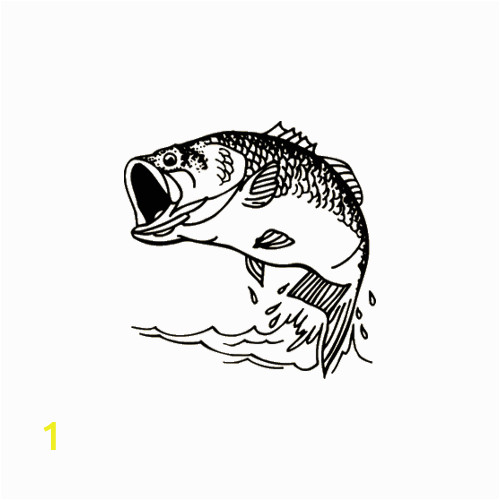 Bass Fish Coloring Pages | divyajanani.org