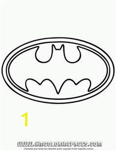 Bat Signal Coloring Page 8 Best Printable Batman Logo Images