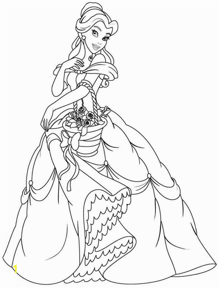 Belle Printable Coloring Pages Pin by Margot On Bella