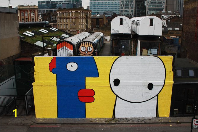 Ben 10 Wall Mural Street Art London Straßenkunst tour 2020 Tiefpreisgarantie