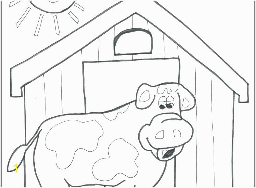 barn coloring sheets cow page to use with big red activity here for printable pages