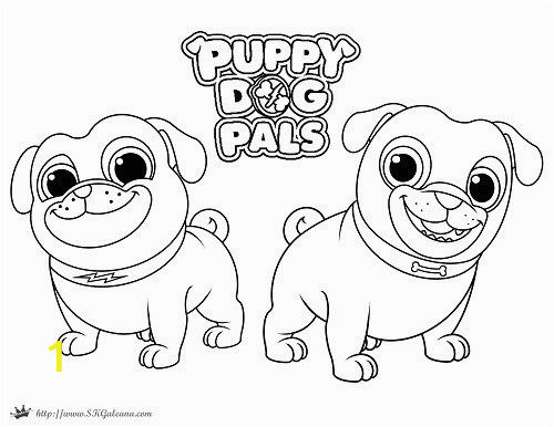 Bingo and Rolly Coloring Pages Dog Free Clipart 300