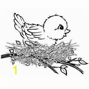 Bird Nest Coloring Page Bird Coloring Pages Cenul – Free Coloring Pages for Kids