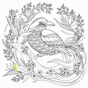 thumbs Coloring pages for children JustColor kids birds