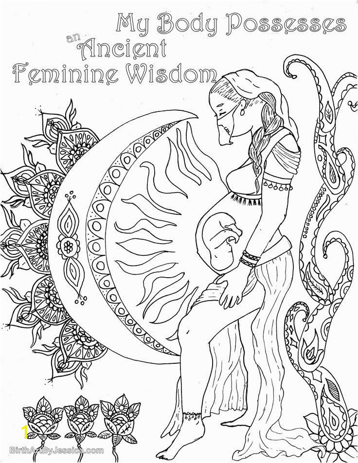 Birth Affirmation Coloring Pages Pin On Unassisted Birth