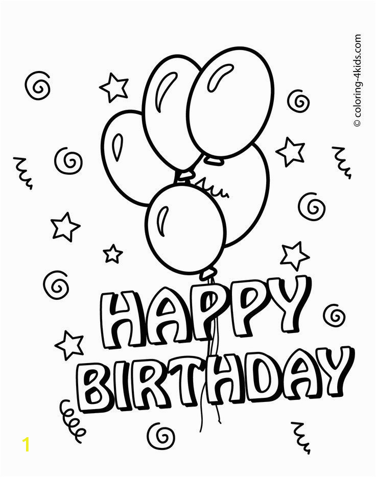 99aa9f8c8fa9ea5ad0fc6be555eedac6 happy birthday coloring pages with balloons for kids coloring 736 934