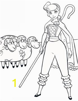 Bo Peep toy Story 4 Coloring Pages Coloring Pages toy Story 4 Characters Berbagi Ilmu Belajar
