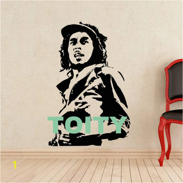 29 Designs Bob Marley Reggae Rasta Lion Zion Poster e Love Vinyl Decal Sticker Wall Art 640x640q70