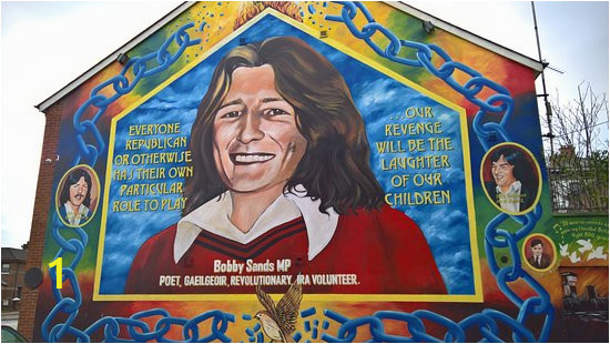 Bobby Sands Wall Mural Bobby Sands Mural Picture Of Paddy Campbell S Belfast