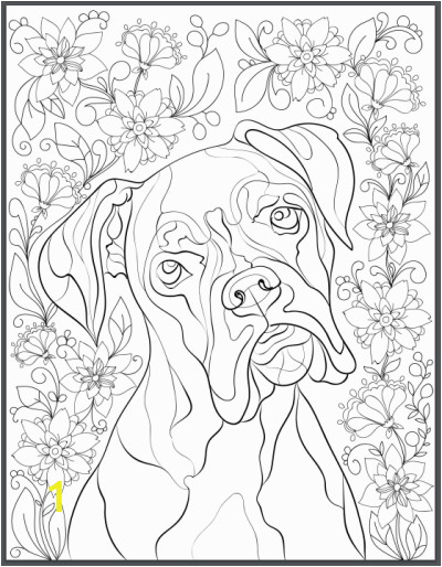 Boxer Dog Coloring Pages It S Proven Dogs Reduce Stress and Recently We Ve Re