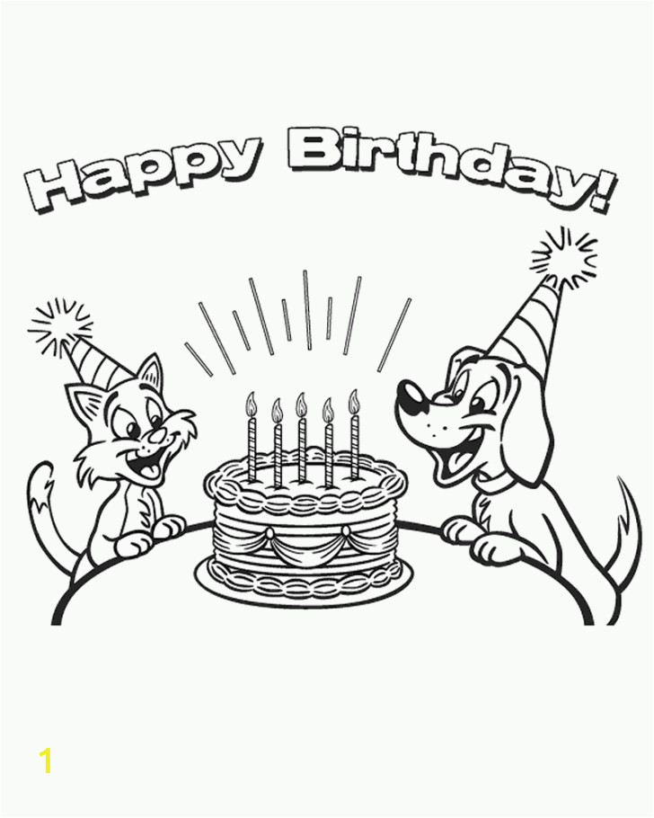 happy birthday coloring pages 19th for kids printable images 728x910