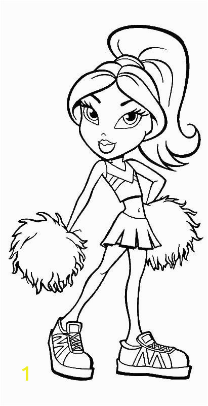 Bratz Halloween Coloring Pages Bratz Coloring Pages Printable Bratz Coloring Pages