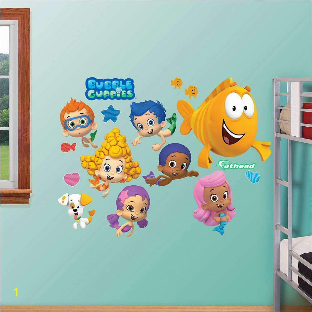 Bubble Guppies Wall Mural Bubble Guppies Collection Wall Decals by Fathead