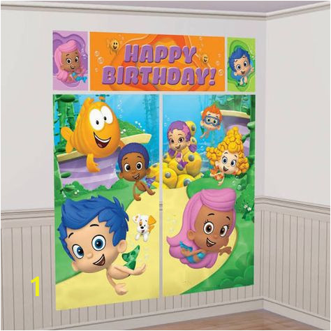 Bubble Guppies Wall Mural Party City Bubble Guppies Google Search