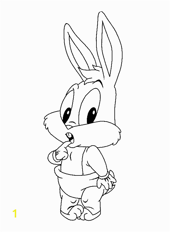 Bugs Bunny Halloween Coloring Pages Disney Bunnies Coloring Pages Baby Bugs Bunny Coloring
