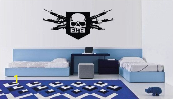 Call Of Duty Wall Murals Call Duty Black Ops Skull Xbox Vinyl Wall Decal by