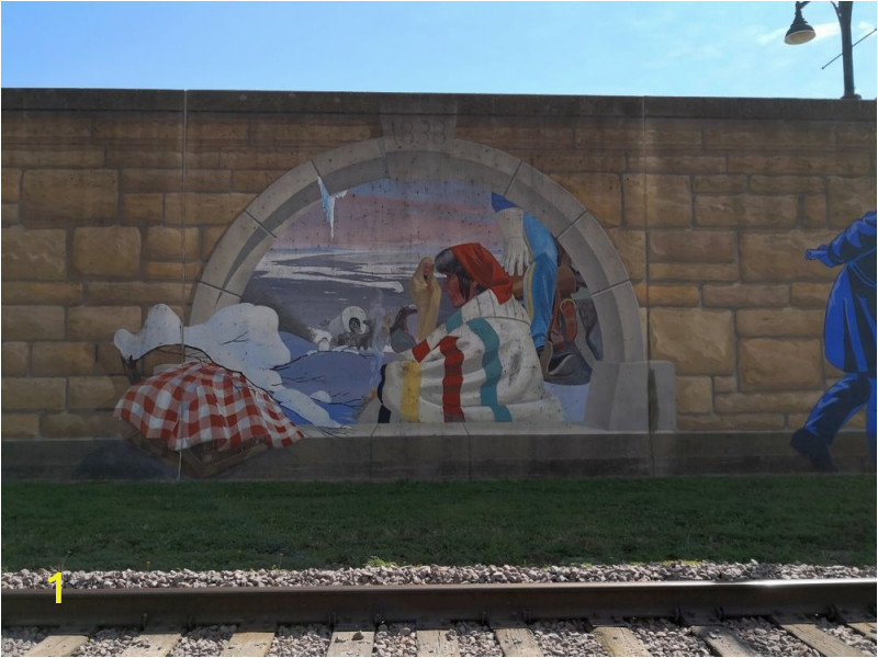 Cape Girardeau Flood Wall Mural Duck Here Es Another Roll Cahill S Chronicles