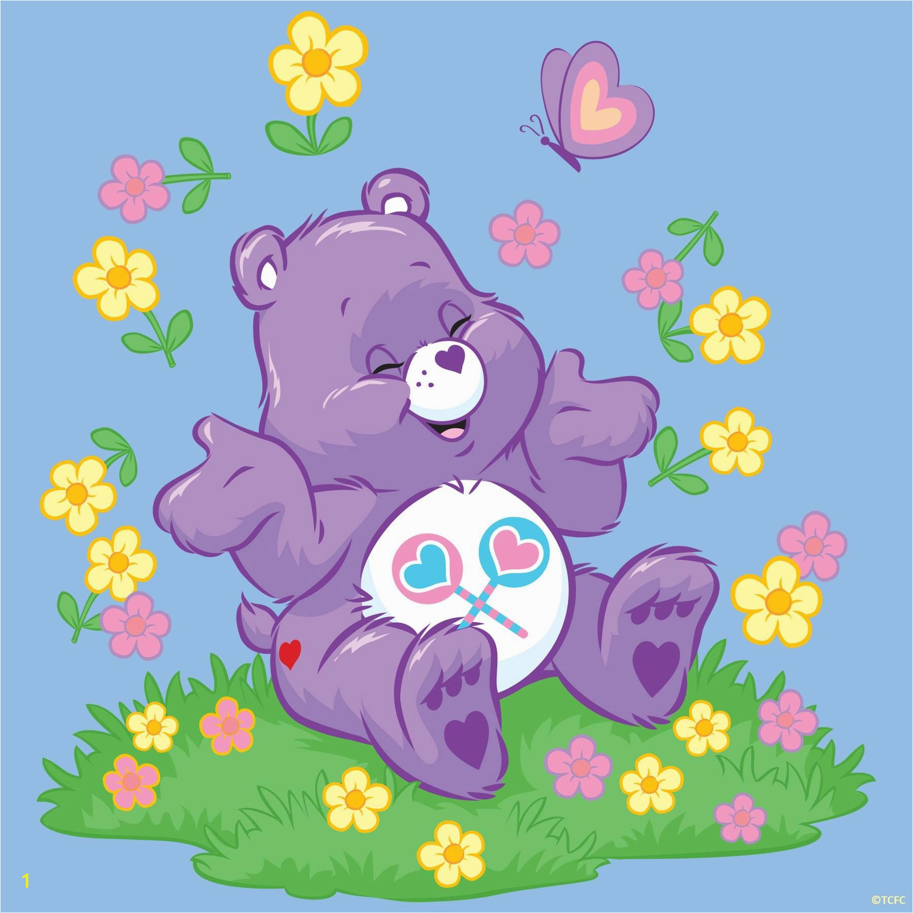 Care Bears Wall Mural 52 Best Care Bears Images