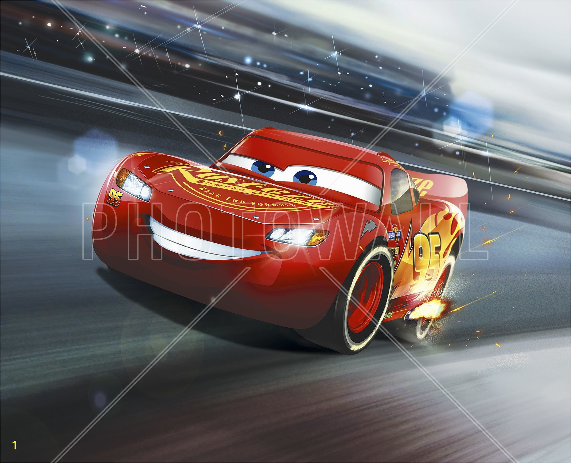 Cars 3 Wall Mural Lighting Mcqueen Wallpapers Hd Wallpaper Collections