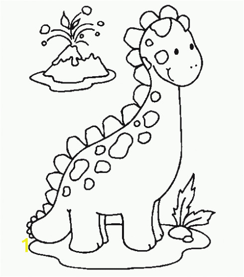 Cartoon Dinosaur Coloring Pages | divyajanani.org
